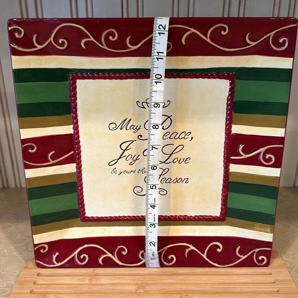 🌲Ceramic Christmas Serving Plate - Picture 3 of 4